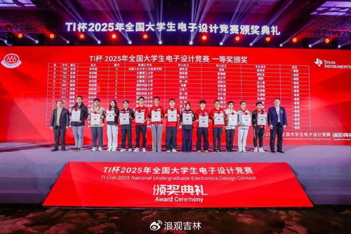 榮耀時(shí)刻 我校2項(xiàng)全國(guó)一等獎(jiǎng)代表出席TI杯2025全國(guó)大學(xué)生電子設(shè)計(jì)競(jìng)賽頒獎(jiǎng)盛典與賽事策劃思考